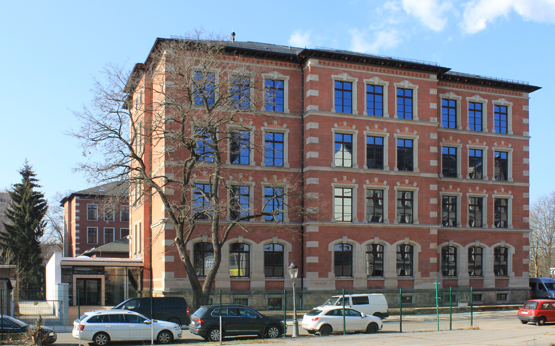 Neubau / Sanierung Josephinen-Oberschule Chemnitz